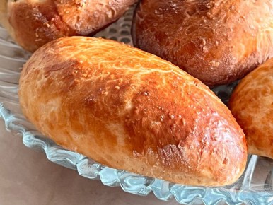 Пирожки с яблочным повидлом для домашнего чаепития