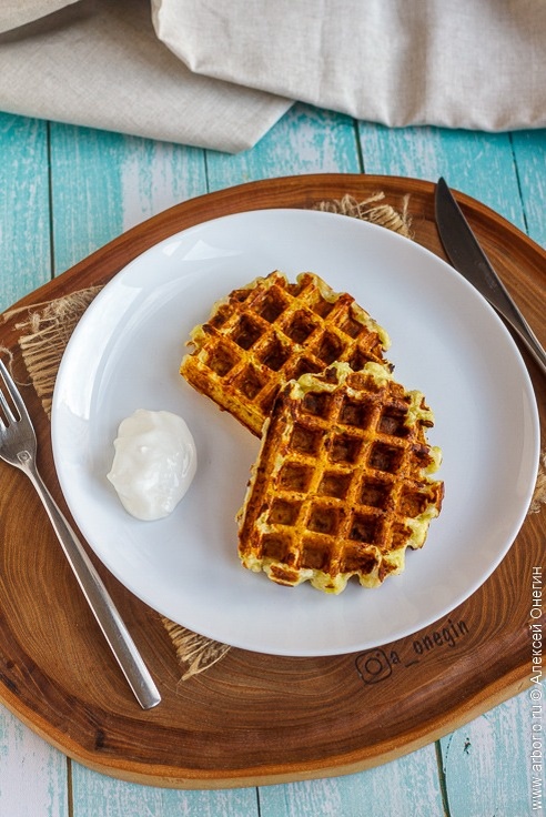 Кабачковые вафли как простой способ начать день