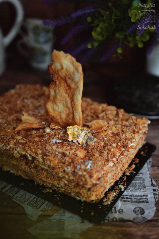 Торт "Папирус": начинайте праздник на своей кухне!