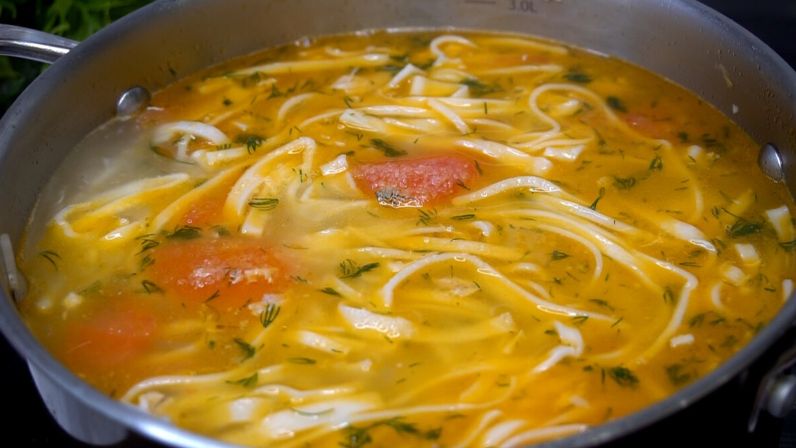 Уникальный казачий суп с домашней лапшой: воспоминания о традициях