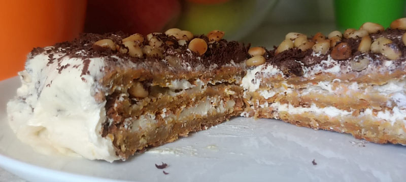 Морковно-творожное пирожное: полезное наслаждение