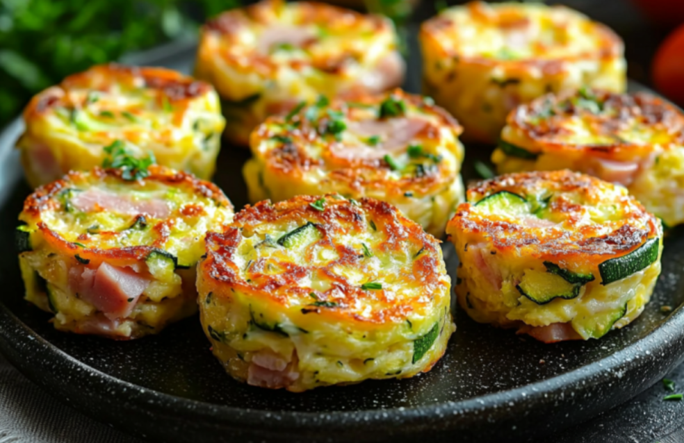 Вкусные шанежки с кабачком и сыром за 15 минут