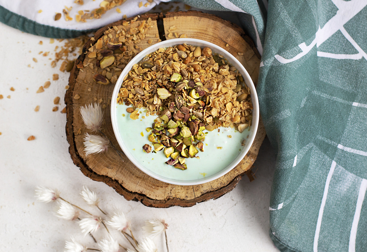 Ночная сборка фисташек: как приготовить идеальную гранолу с йогуртом