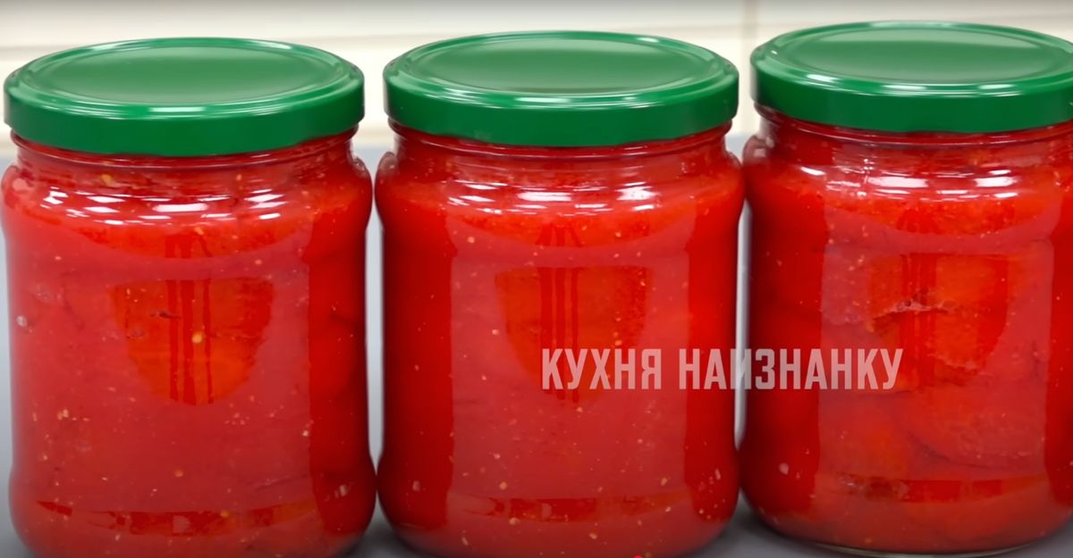 Как приготовить идеальные помидоры в собственном соку на зиму