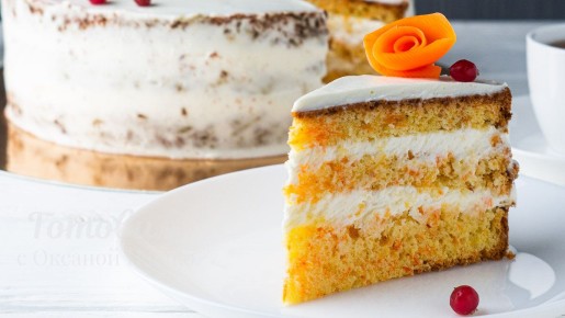 Необыкновенный морковный торт для любого стола