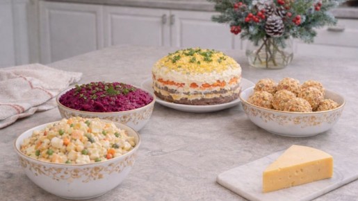 Праздничный стол в условиях рабочего Нового года: советы шеф-поваров