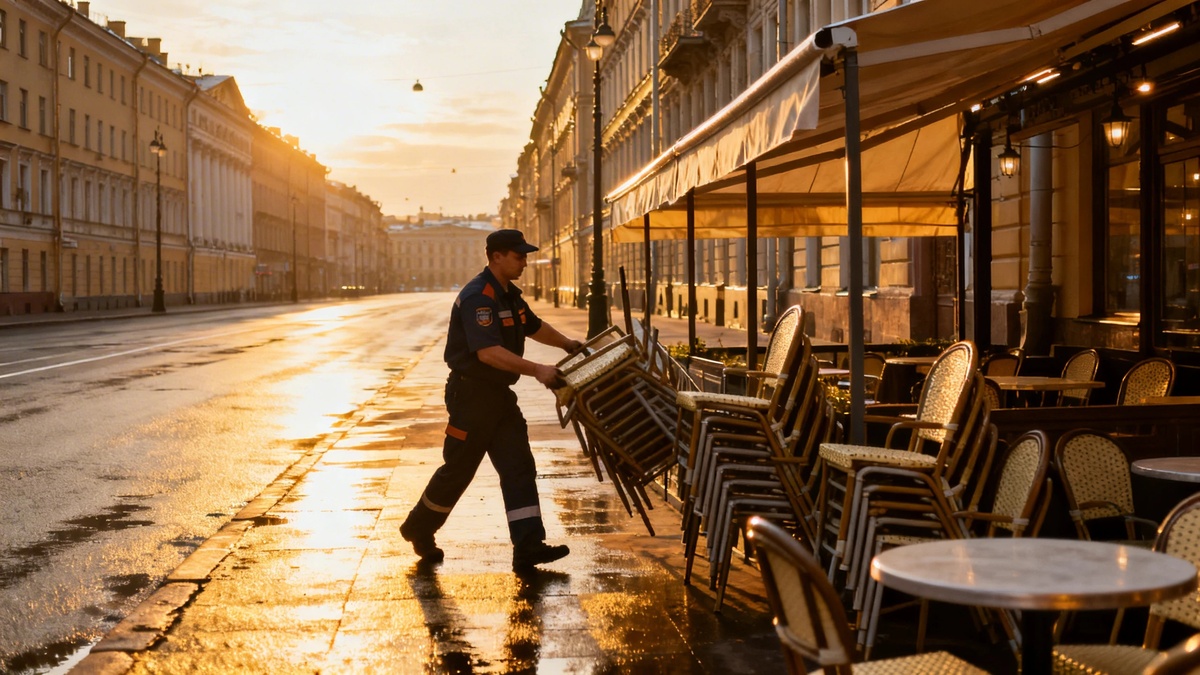 В Санкт-Петербурге изменяются правила для летних веранд кафе