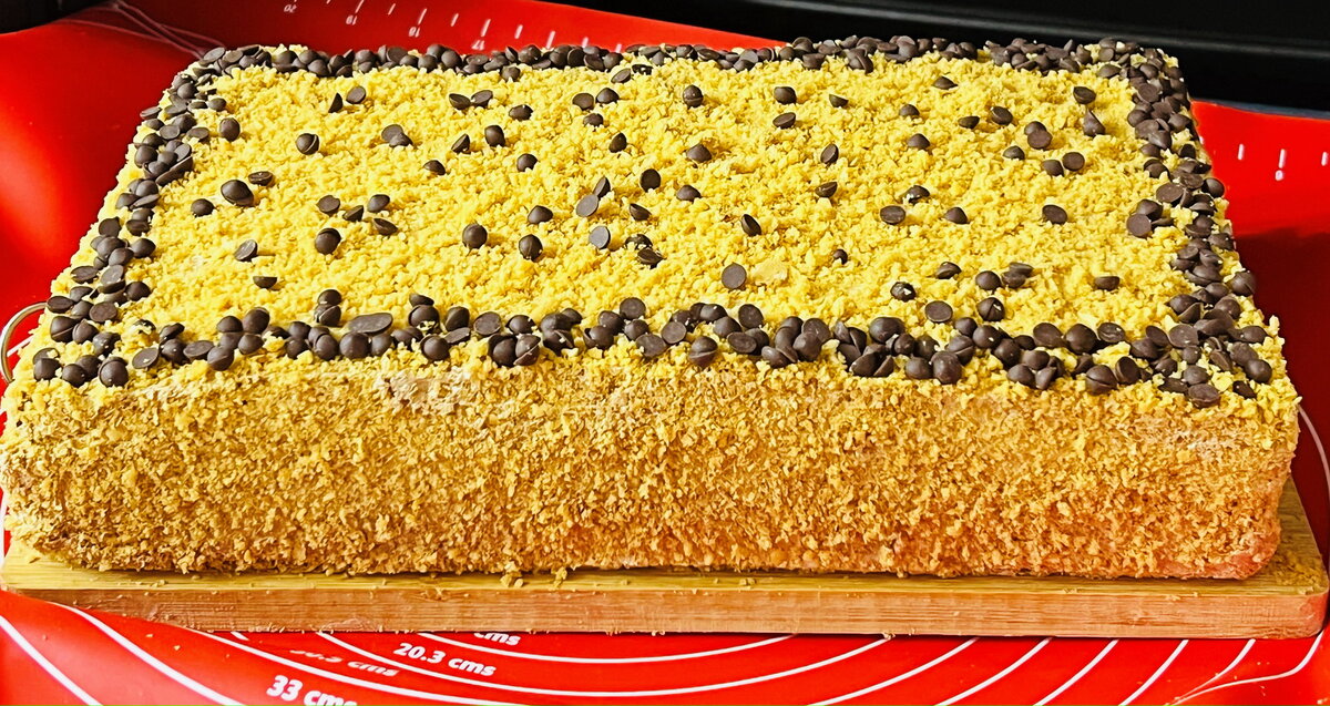 Легкий и быстрый торт Карамельная девочка за полчаса