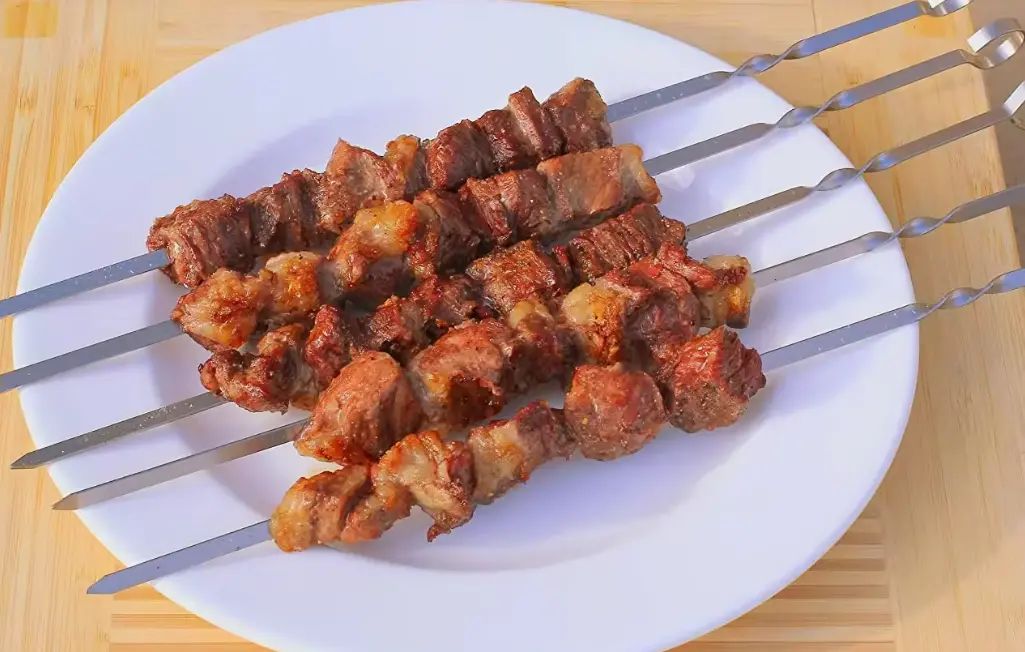 Новый ароматный маринад для шашлыка: свинина с медом и апельсином