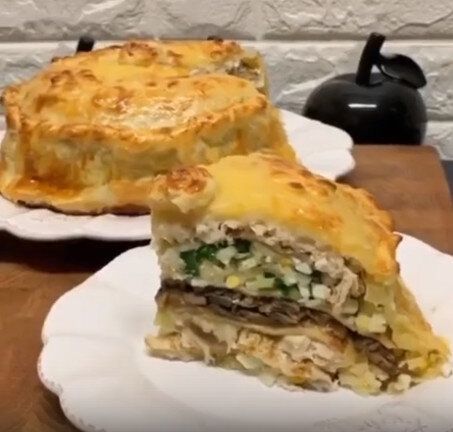 Курник: классическое блюдо с современным подходом