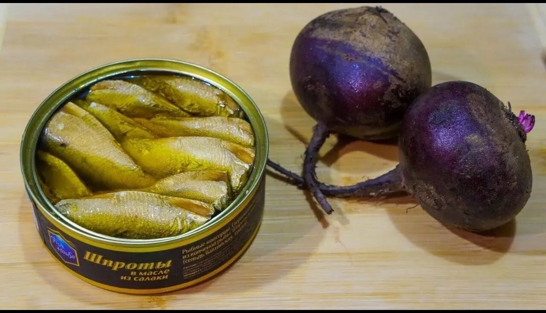 Салат со свеклой и шпротами: откройте новые вкусы