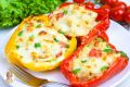 Сочные фаршированные перцы с курицей и сыром