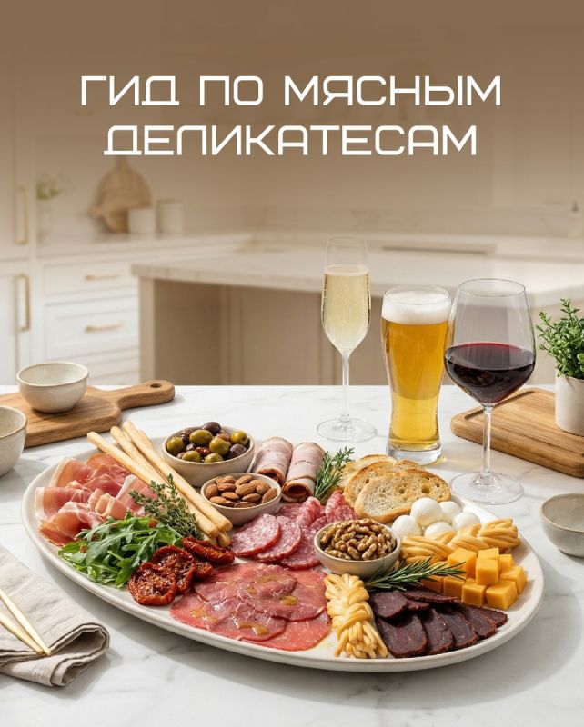 Мясные деликатесы: на что обратить внимание при создании идеальной закуски